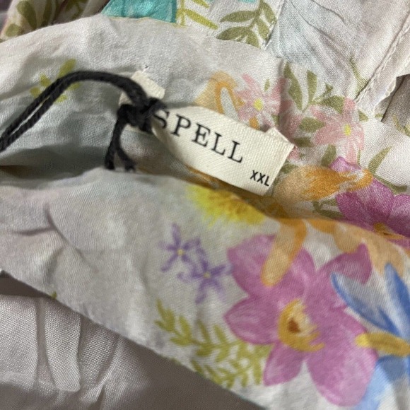 Spell & the Gypsy Collective Lei Lei Frill Gown Maxi Dress XXL NWT - Picture 8 of 8